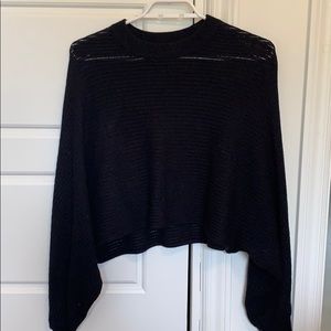 Aritzia Wilfred Lolan Cropped Sweater